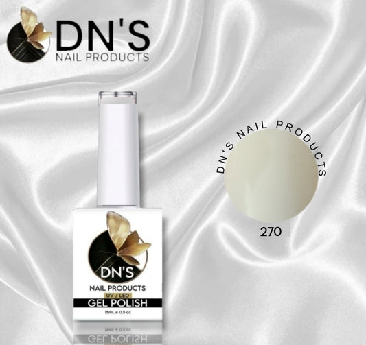 Gel Polish 270 Milky White Glaze